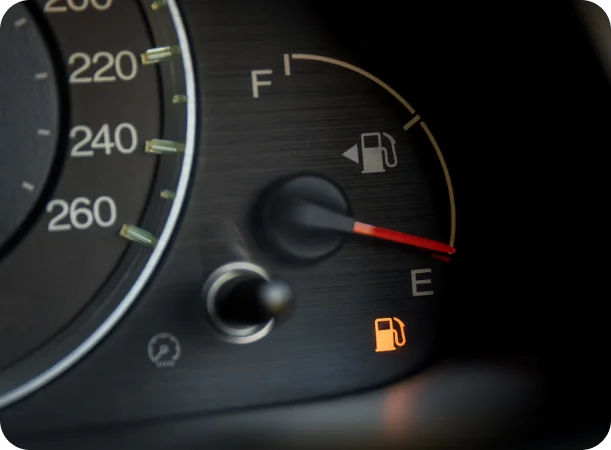 Control de combustible beyond the wheel