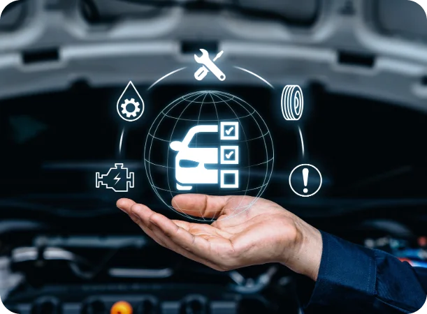 Sistema de mantenimiento preventivo Beyond the wheel